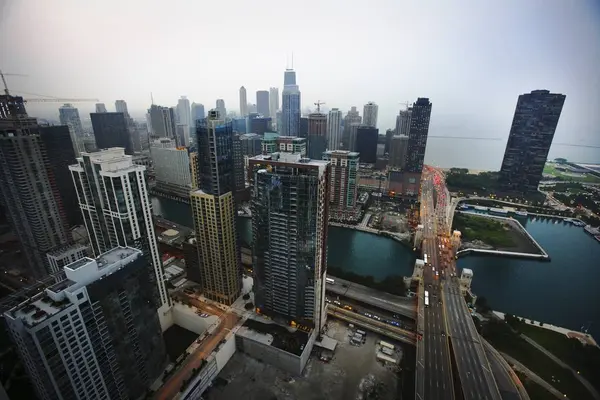 View of Chicago buildings — Stock Photo, Image