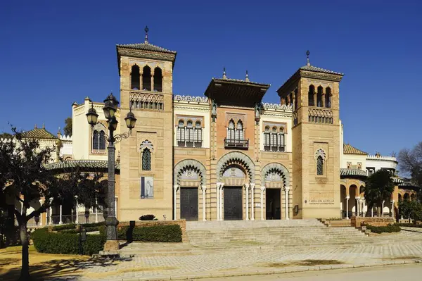 Музей Искусств Традиций Севильи Museo Artes Costumbres Populares Севилья Андалусия — стоковое фото