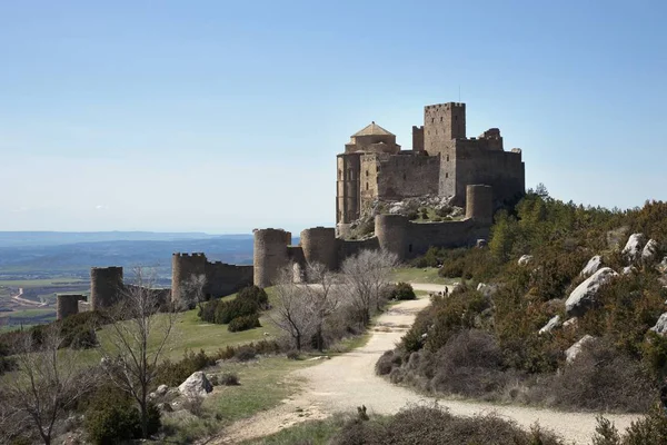 Sentiero d'ingresso al Castello di Loarre — Foto Stock