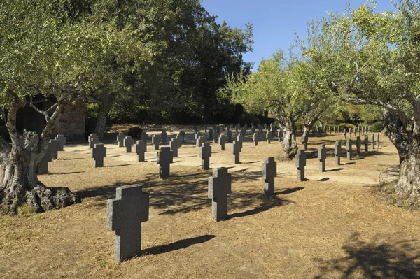 Deutscher Soldatenfriedhof — Stockfoto