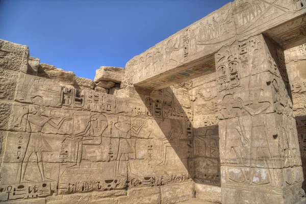 Mortuarium tempel van Ramses Iii — Stockfoto