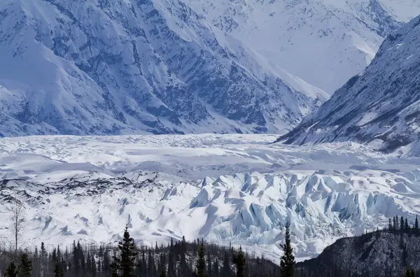 Glaciar Matanuska durante el día —  Fotos de Stock