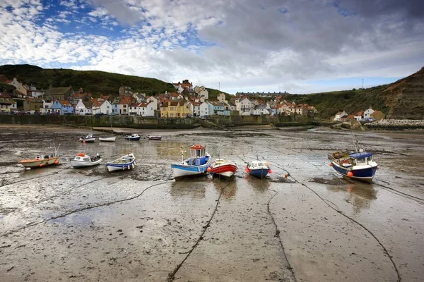 Staithes, north yorkshire, Anglia — Zdjęcie stockowe