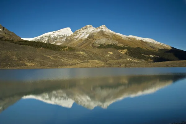 Lago Sunwapta, Parque Nacional Jasper —  Fotos de Stock