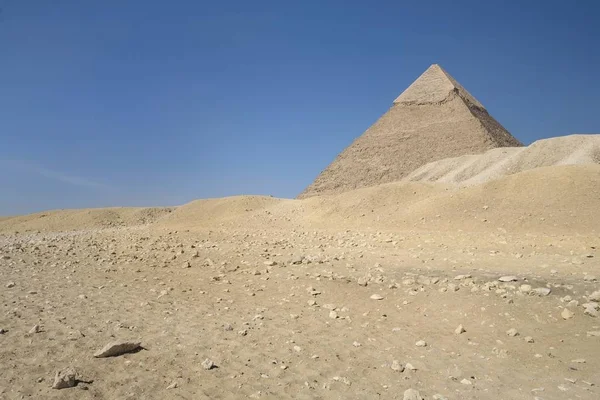 Pyramidy gízy v Egyptě — Stock fotografie