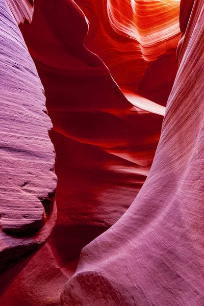 Живописный Вид Каньон Лоуэр Антилоп Пейдж Аризона Соединенные Штаты Америки — стоковое фото
