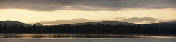 Sunrise Lake Umbagog Maine Usa — Stockfoto