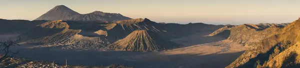 Vista Panorámica Del Parque Nacional Bromo Tengger Semeru Amanecer Vista — Foto de Stock