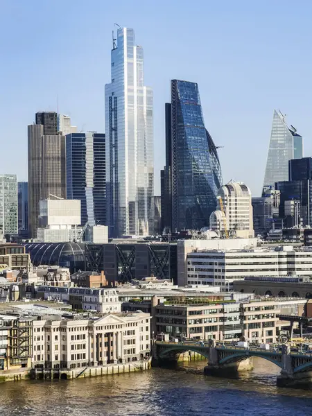 Bishopsgate London England — Stock Photo, Image