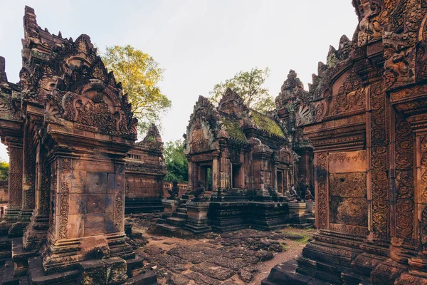 アンコールワット複合施設バンテイ スレイ寺院カンボジア シェムリアップ — ストック写真