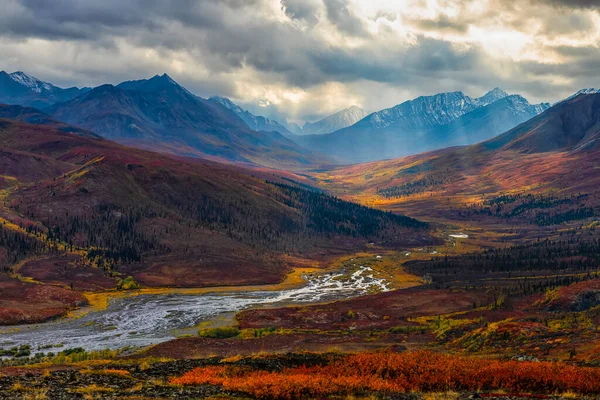 Scenic View Majestic Mountains Landscape — Stock Photo, Image