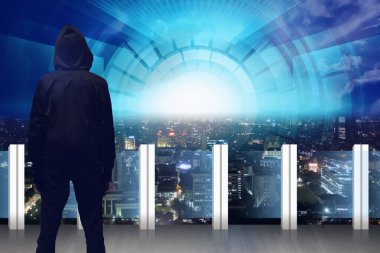 Kablosuz ağ bağlantı kavramı, Hacker kavramı ile modern şehir