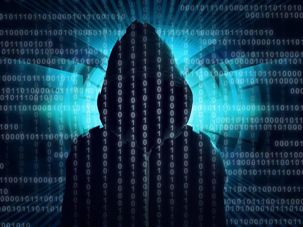 Veri güvenliği konseptinde genç bir hacker