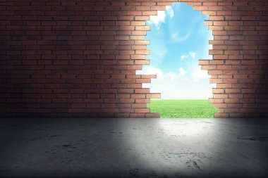 Mağaradan çıkış, gece manzarası, dolunay ve kırsal gece.. 