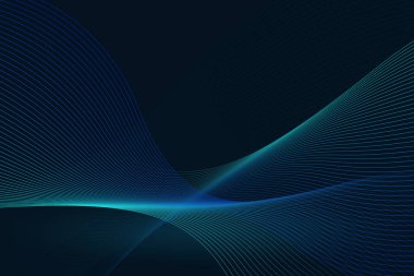 Zarif soyut düz dalga modern akış arkaplanı. 