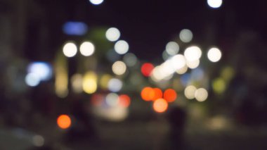 Vintage konseptinde bulanık ışık bokeh soyut arkaplan