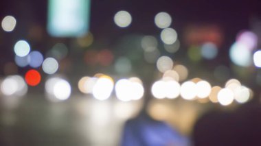 Vintage konseptinde bulanık ışık bokeh soyut arkaplan