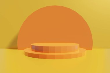 3D yorumlama, turuncu podyum kazanana doğru adım 