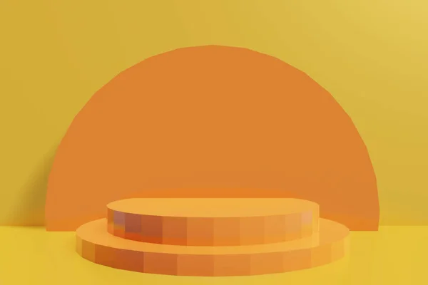 3D yorumlama, turuncu podyum kazanana doğru adım 