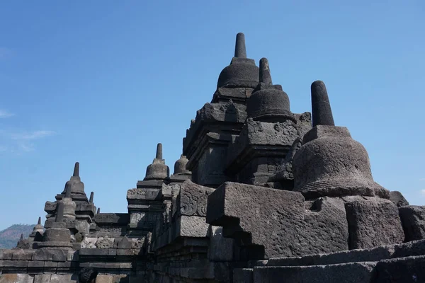Schöne Aussicht Auf Den Borobudur Tempel Yogyakarta — Stockfoto