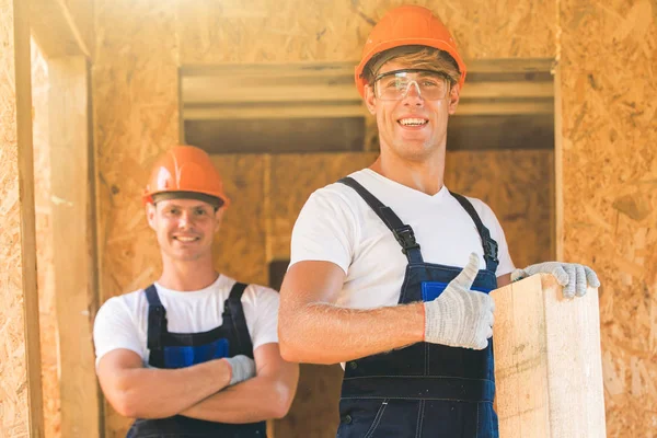 Building House Sip Panels — Stock Photo, Image