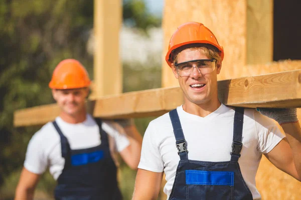 Building House Sip Panels — Stock Photo, Image