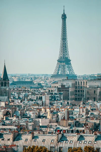 Vue sur la Tour Eiffel — Photo