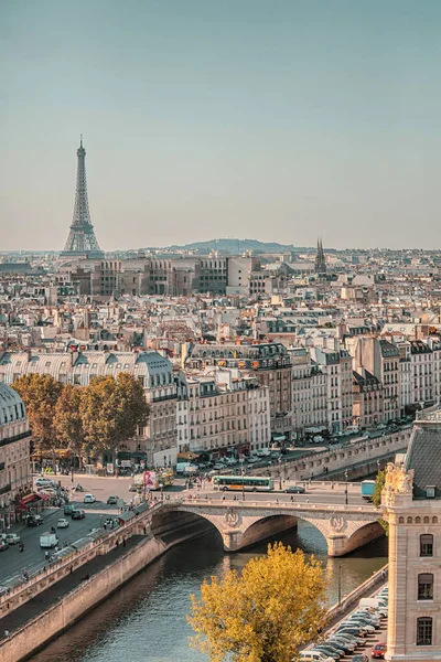 Vue sur la Tour Eiffel — Photo