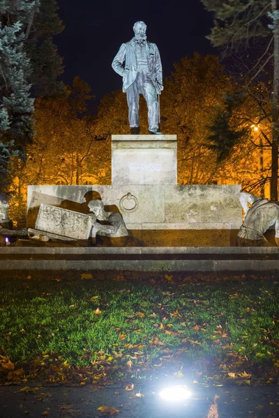 Tisza Statue In Szeged — Zdjęcie stockowe