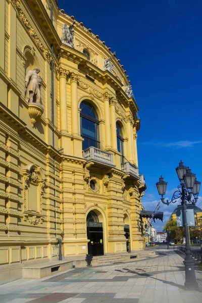 Nationalteatern i Szeged — Stockfoto