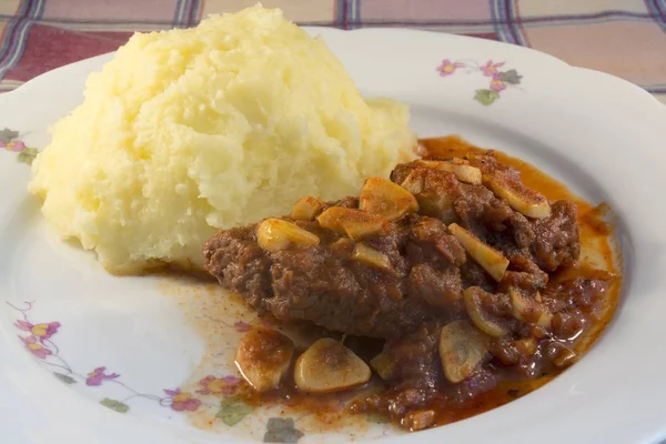 Cebola assada com páprica — Fotografia de Stock