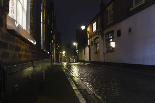 Ruas na cidade velha de Chester — Fotografia de Stock