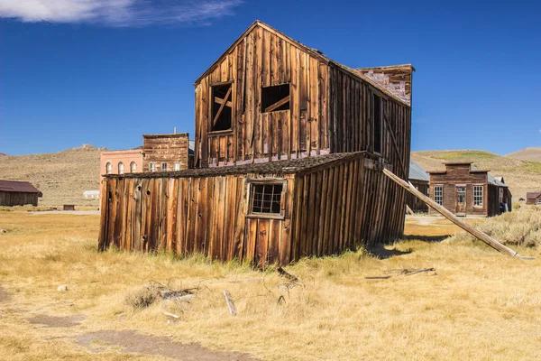 Edificio pendente in California Ghost Town — Foto Stock