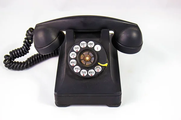 Stary telefon w stylu obrotowe — Zdjęcie stockowe