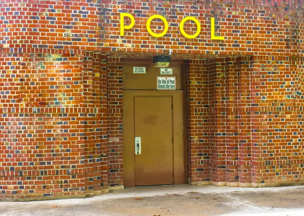 Swimming Pool Public Entrance