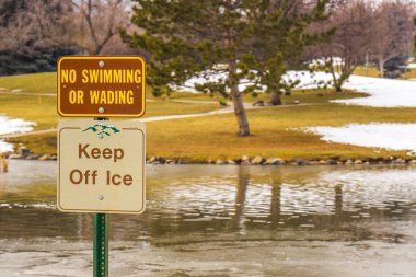 Buz kış işareti tutmak