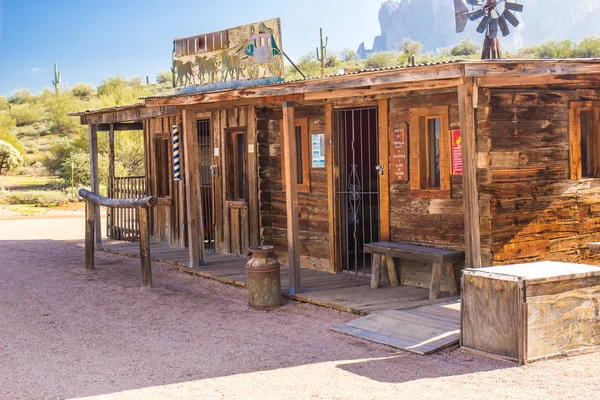 Wild West Schaufenster Der Wüste Von Arizona — Stockfoto