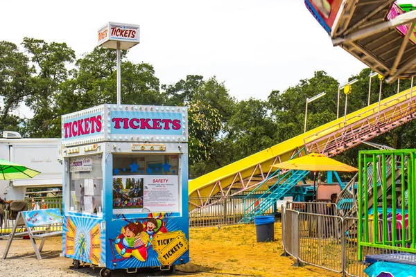 Ticket Booth At Local County Fair — Stock Photo, Image