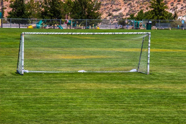 Soccer Net In Open Field