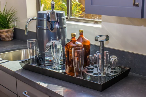 Modern mutfak Mini bira fıçısı