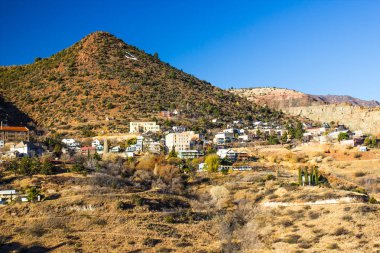Eski maden Dağı Arizona tarafında inşa kasabası