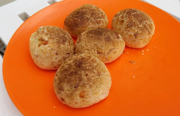 Roti keju panggang — Stok Foto