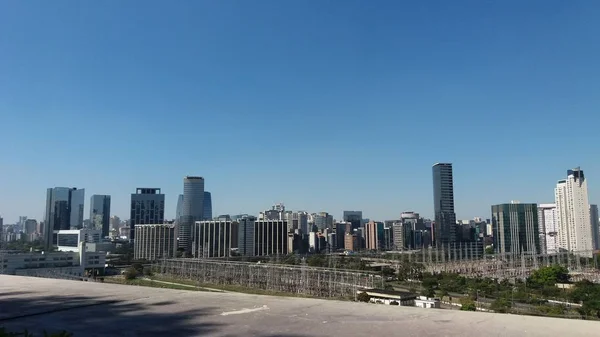 Sao paulo skyline brasilien — Stockfoto