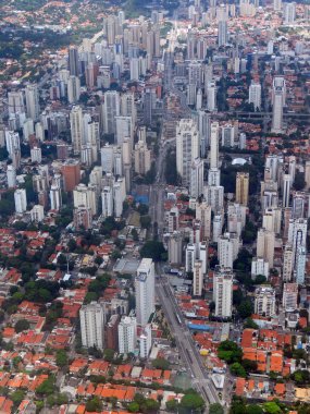 sao paulo havadan görünümü