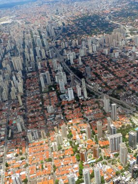 sao paulo havadan görünümü