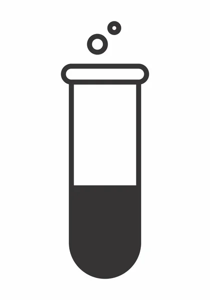Ілюстрація піктограми пробірки — стоковий вектор
