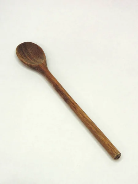 Ένα ξύλινο κουτάλι — Φωτογραφία Αρχείου