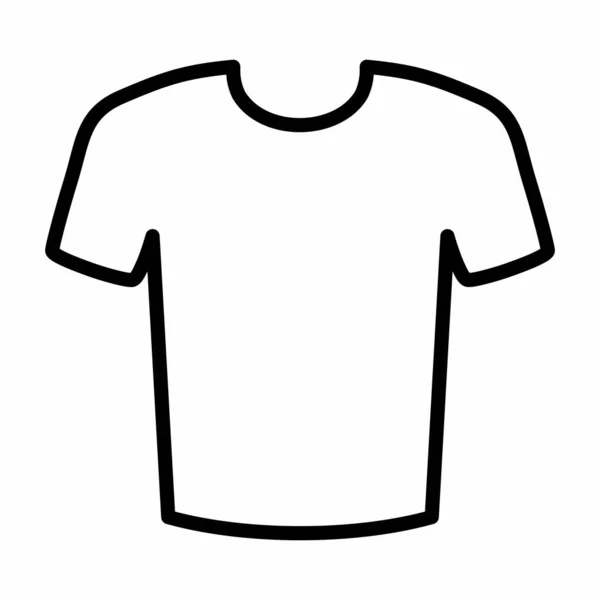 Ilustración del icono de camiseta — Archivo Imágenes Vectoriales