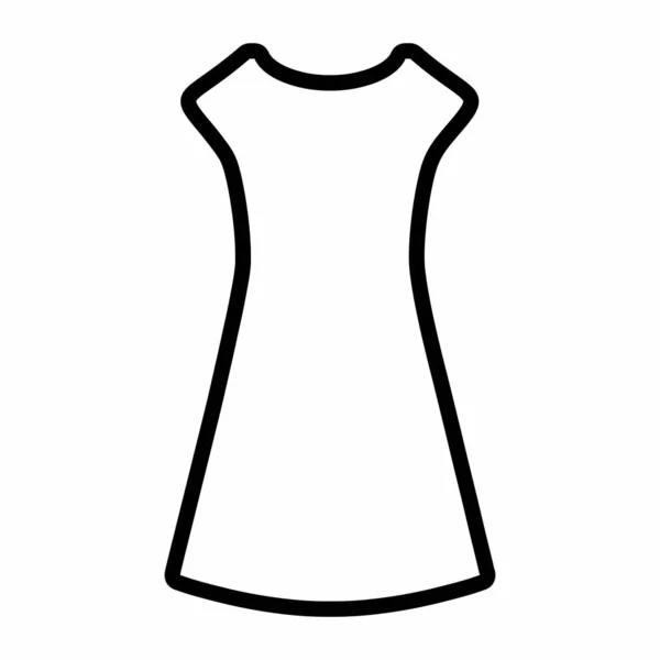 Dress icon illustration — Stock Vector