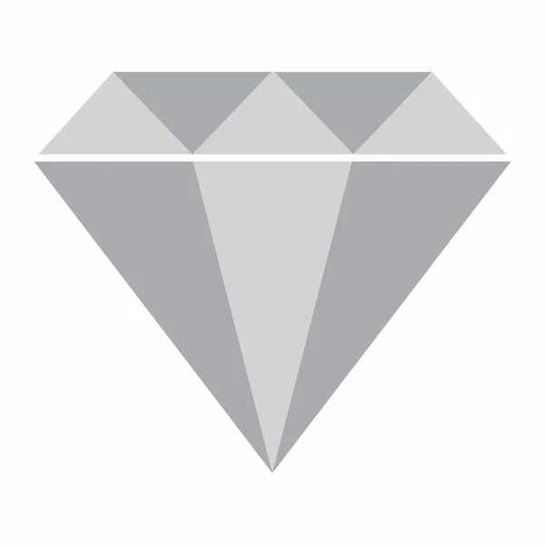 Diamant pictogram illustratie — Stockvector